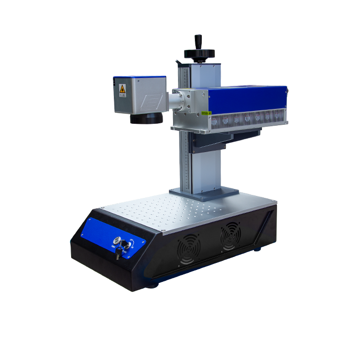 SUNIC سهلة التشغيل صغيرة الحجم محمولة ثلاثية الأبعاد UV آلة الوسم بالليزر نوع تقسيم